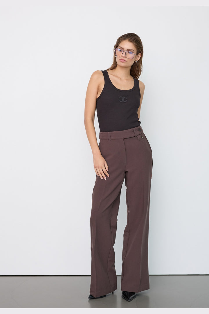 Co´Couture - Acilecc Pant 500462 - 20002 - Brown