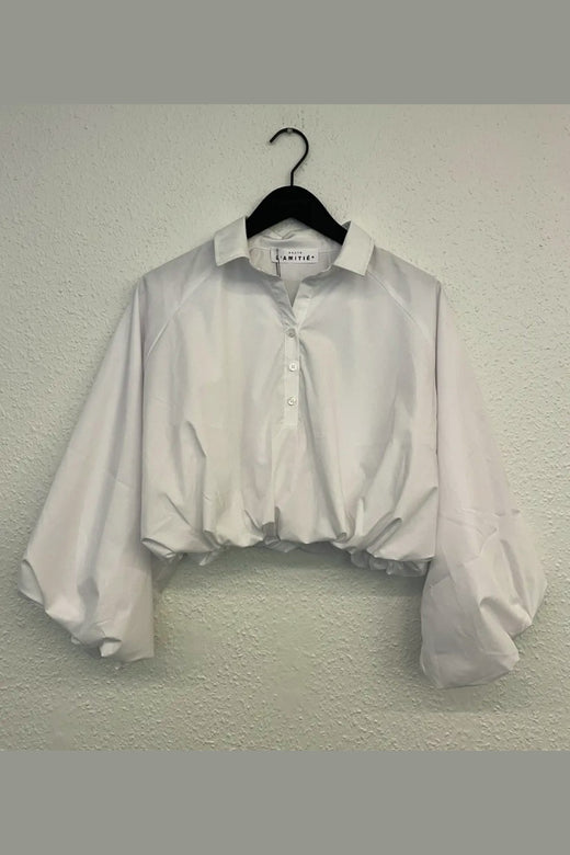 Haute L'Amitié - Pop Balloon Shirt HL11090 - White
