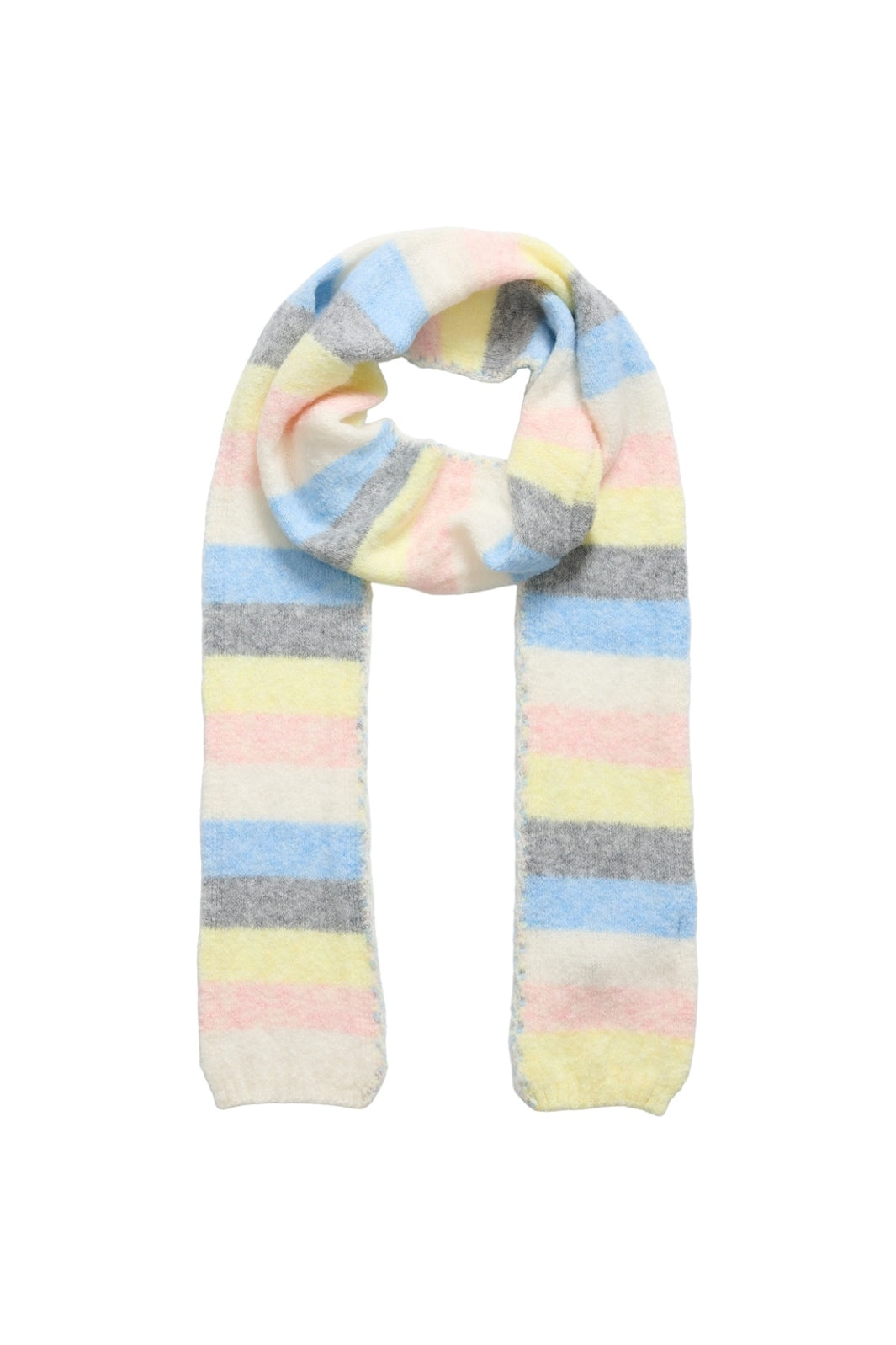 Marta Du Chateau - Mdcsilla Scarf BA-3516 - Light Blue/Pink