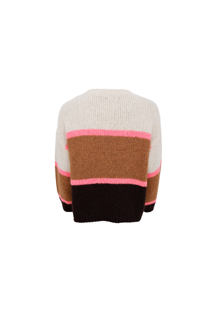 Black Colour - Bchildur Knit Jumper 1234 - Camel