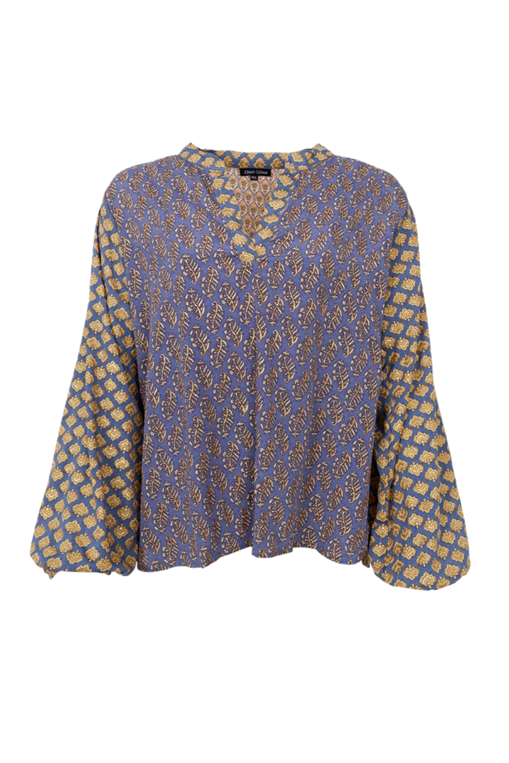Black Colour - Bcluna Blouse 39232 - Blue Multi