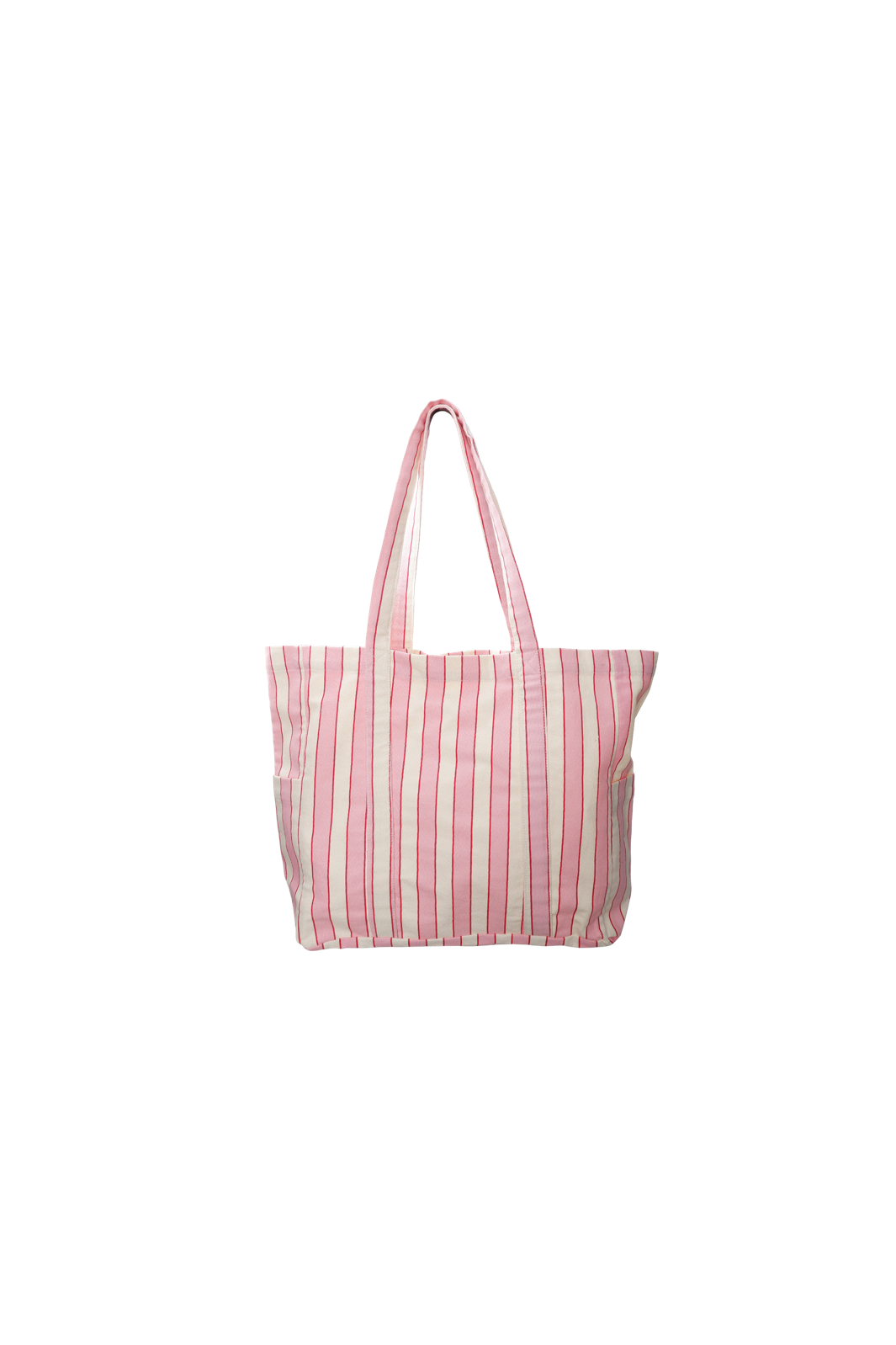 Black Colour - Bcnella Canvas Bag 9377 - Rose Stripe