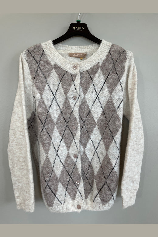 Marta Du Chateau - Mdcnovara Knit 9727 - Beige/Fango