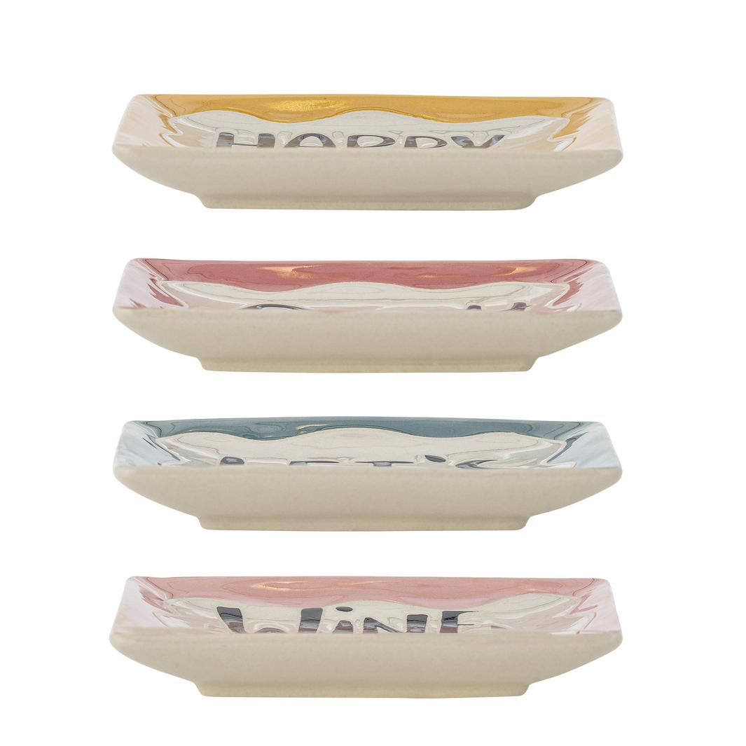 Bloomingville - Soline Tallerken, Multifarvet, Stentøj 82072762 - Multi