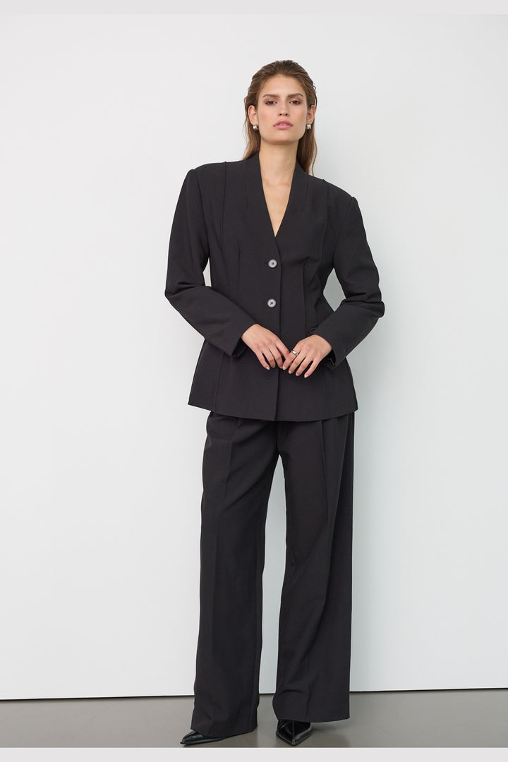 Co´Couture - Volacc Power Fitted Blazer 500504 - 65001 - Black