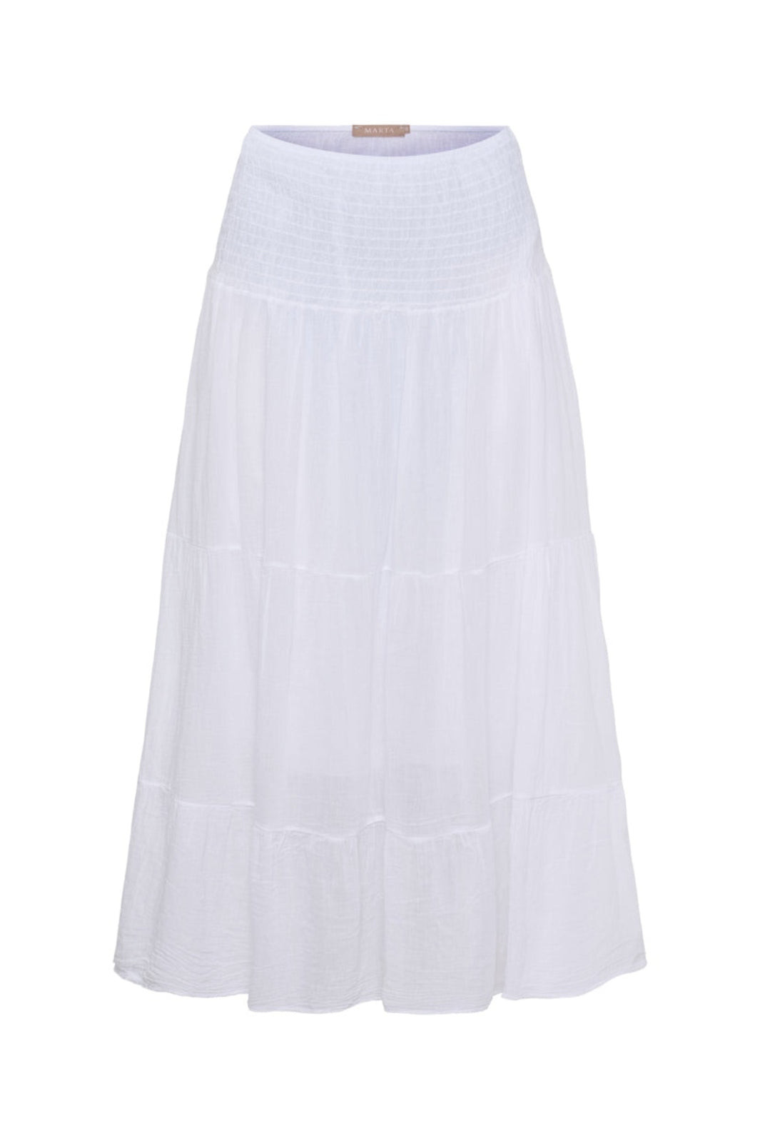 Marta Du Chateau - Mdcanora Skirt 5201G - White