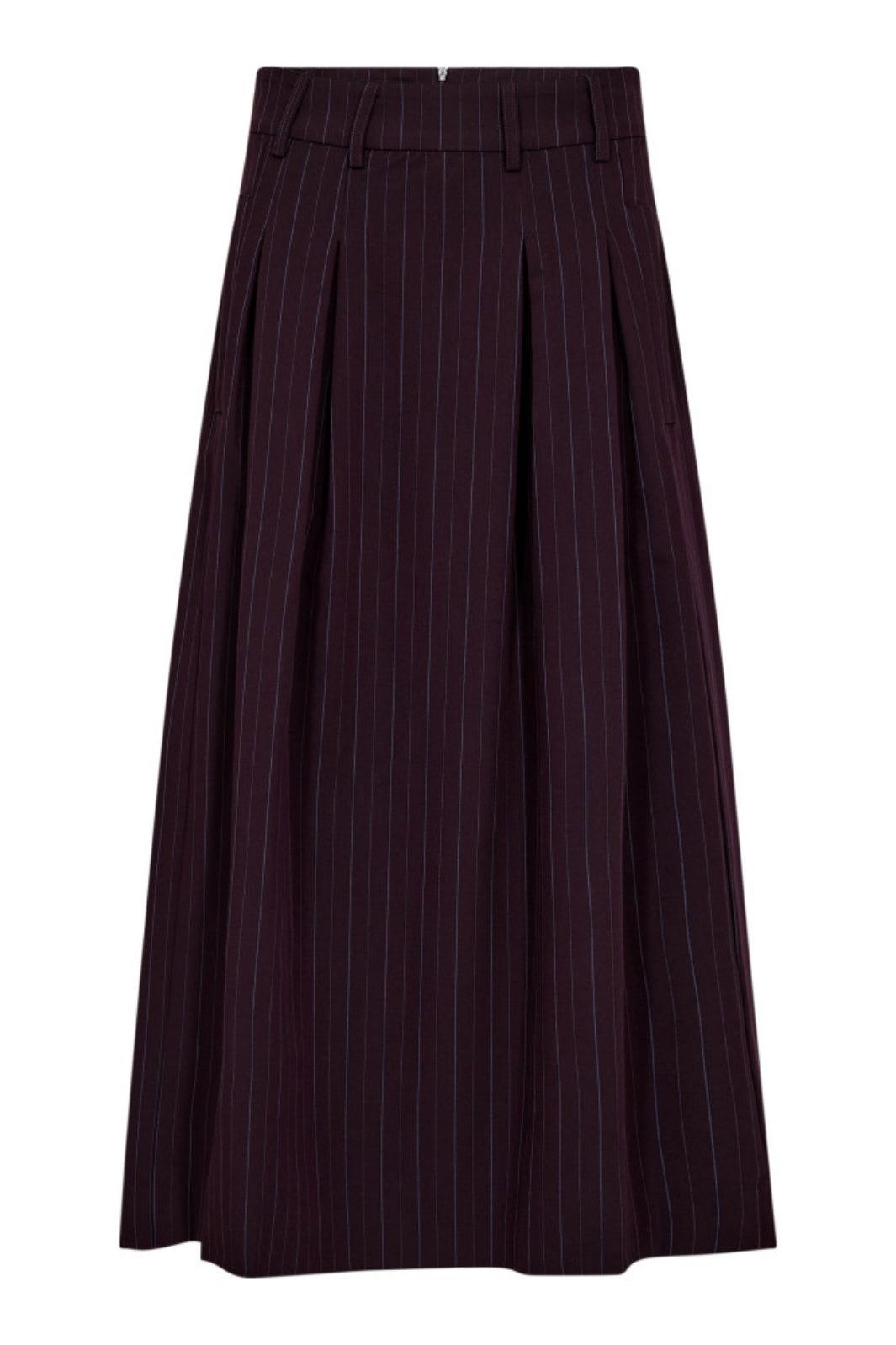 Co´Couture - Anyacc Trinny Pleat Skirt 44001 - 67 - Plum