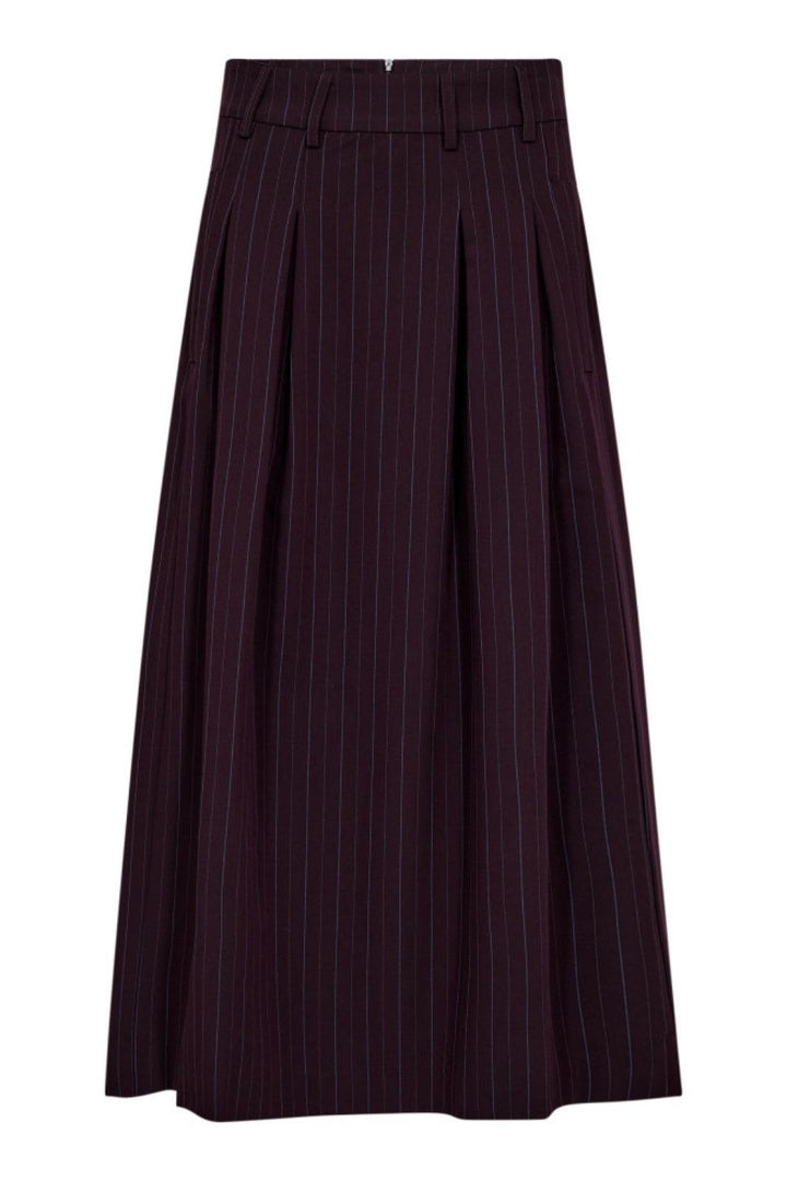Co´Couture - Anyacc Trinny Pleat Skirt 44001 - 67 - Plum
