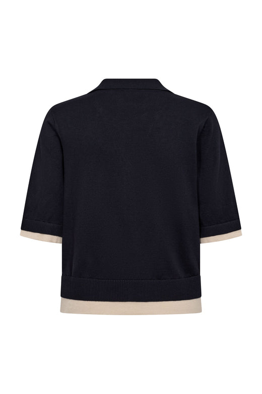 Co´Couture - 42019 Luecc Crop Cardigan 503863 - 00003 - Navy