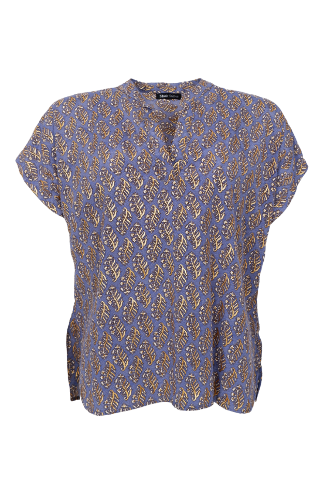 Black Colour - Bcluna Andrea S/S Blouse 39234 - Blue Mist