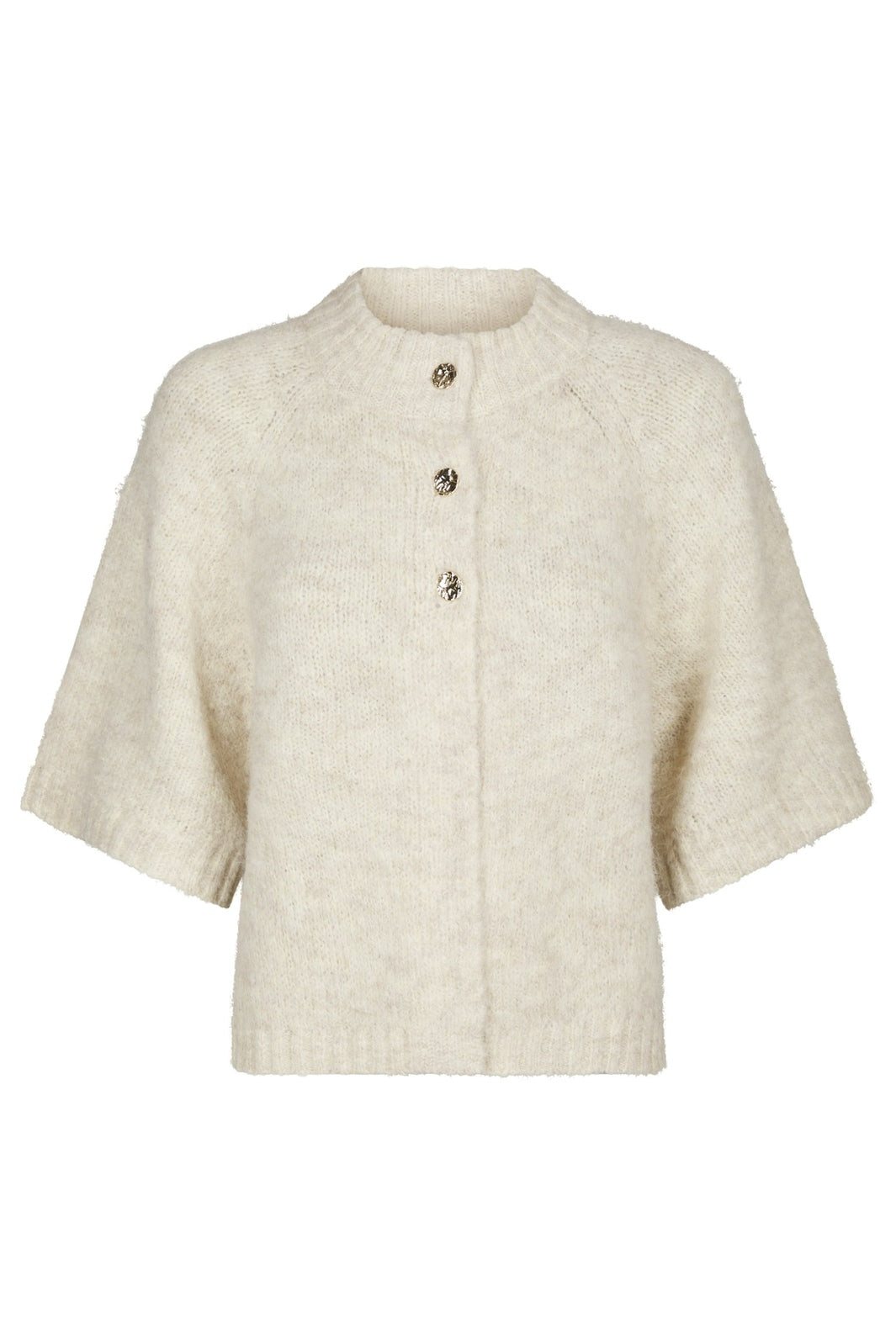 Neo Noir - Benuta Fluffy Knit Cardigan 165816 - 124 - Ivory