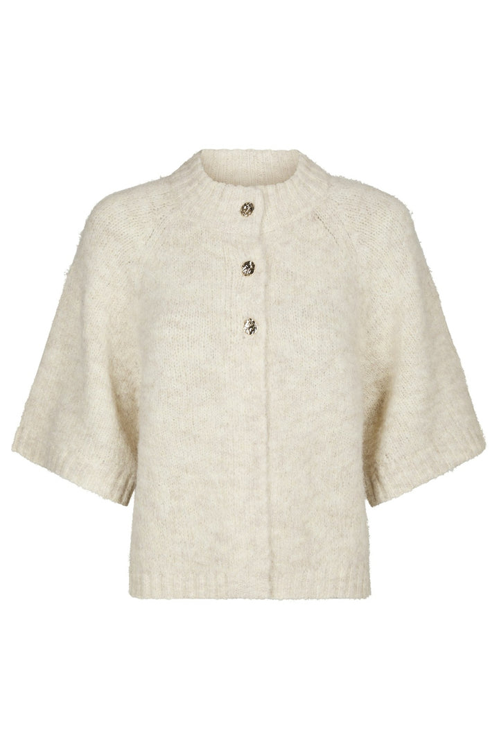 Neo Noir - Benuta Fluffy Knit Cardigan 165816 - 124 - Ivory