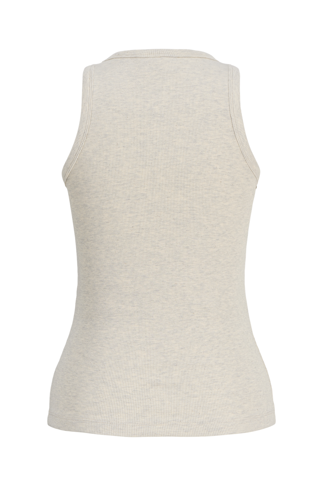 Jjxx - Jxfrida Sl U-Neck Top - 5018836 Oatmeal Melange
