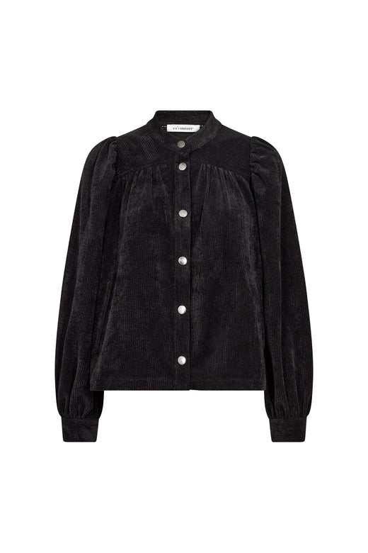 Co´Couture - Daisycc Cord Shirt 500586 - 65001 - Black