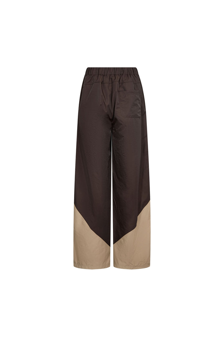 Co´Couture - Aloracc Block Pant 500847 - 20003 - Dark Brown