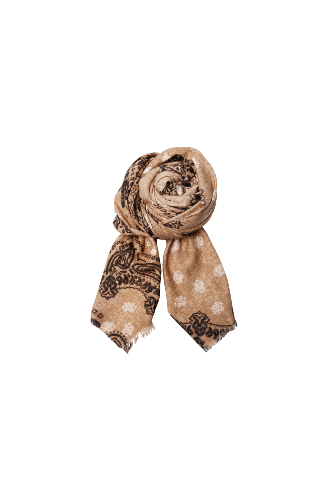 Black Colour - Bckatara Scarf 208426 - Khaki