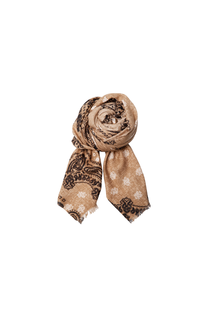 Black Colour - Bckatara Scarf 208426 - Khaki
