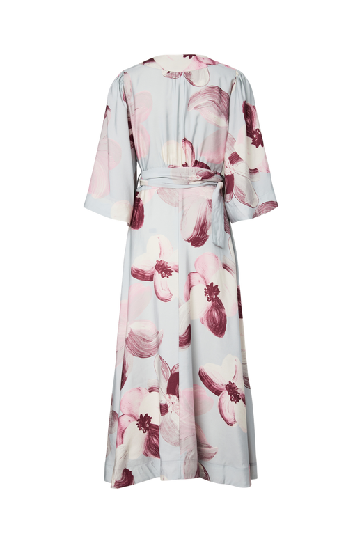 YAS - Yasmarga 3/4 Wrap Long Dress - 5032331 Skyway Marga Aop