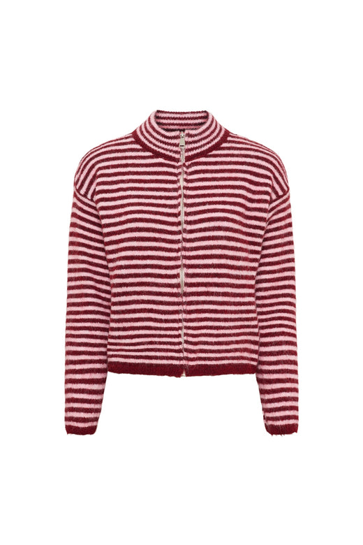 Marta Du Chateau - Mdcanais Cardigan 9586 - Bordeaux