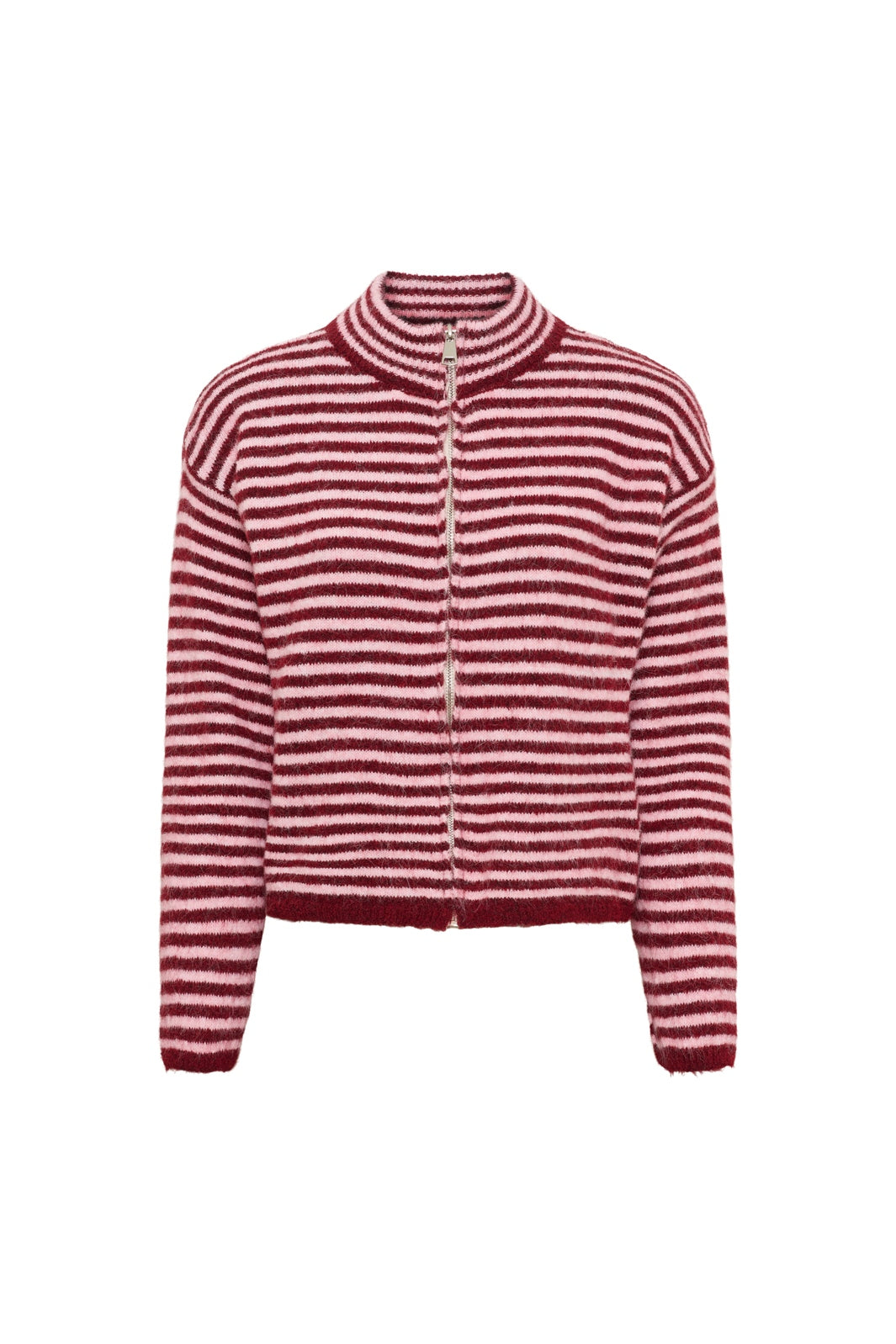 Marta Du Chateau - Mdcanais Cardigan 9586 - Bordeaux