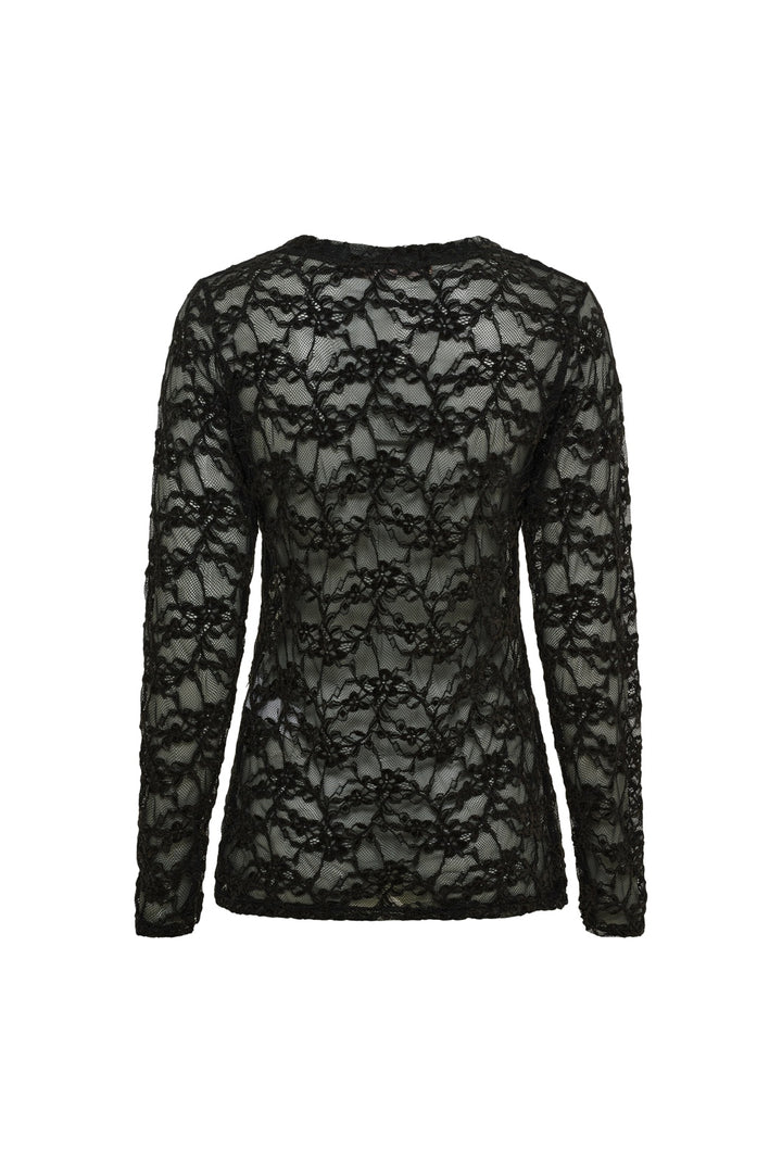 Marta Du Chateau - Mdcprimula Ls Tee 8941 - Black
