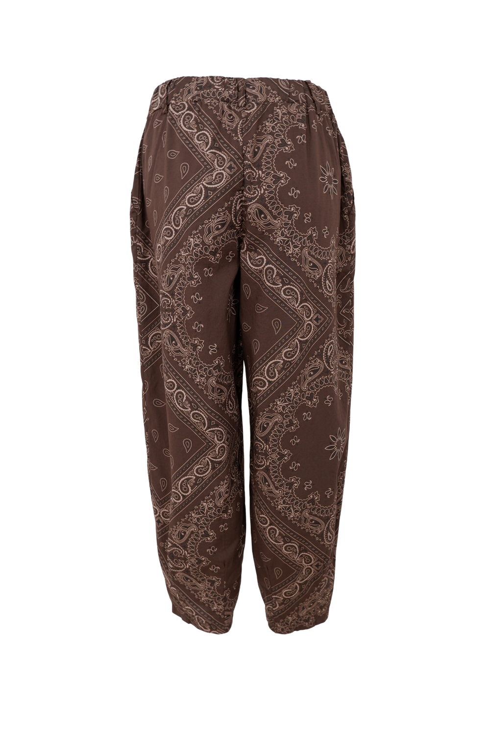 Black Colour - Bcabbie Barrel Pant 40977 - Coffee Paisley