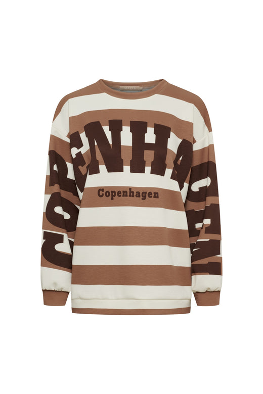 Marta Du Chateau - Mdcnerina Sweatshirt 22659S - Camello/Moro