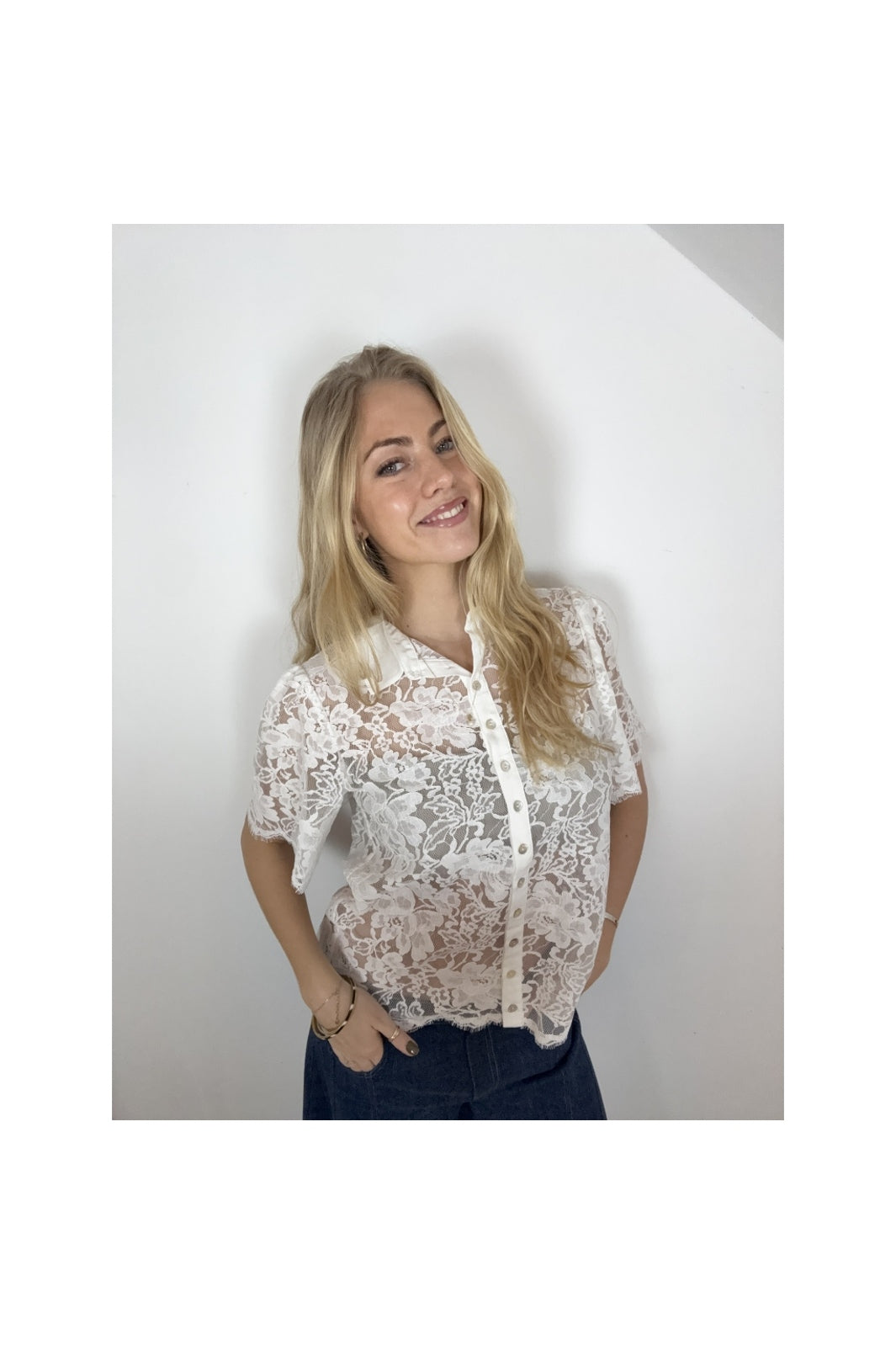 Continue - Paloma Lace 15119 - 02 - White