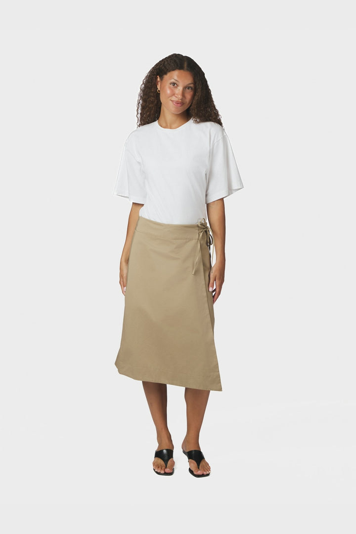 Neo Noir - Juna Twill Skirt 171469 - 214 - Taupe