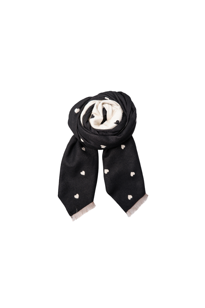 Black Colour - Bccathy Winter Scarf 208427 - Black/Beige