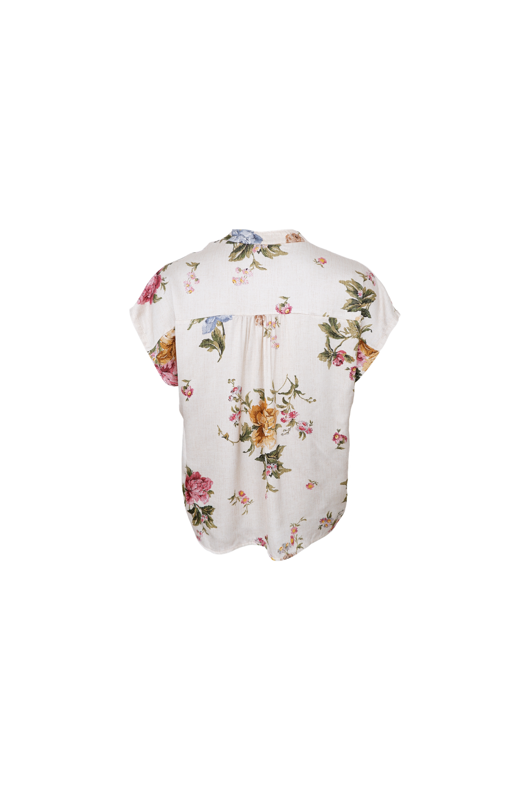 Black Colour - Bczalina Ss Blouse 41262 - Creme