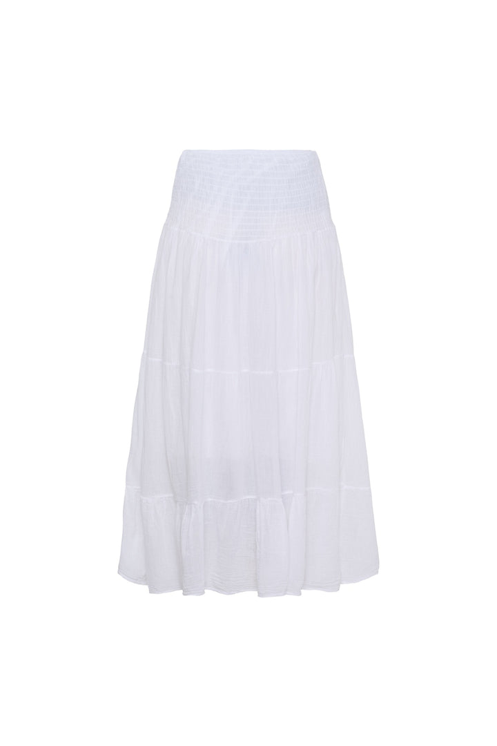 Marta Du Chateau - Mdcanora Skirt 5201G - White
