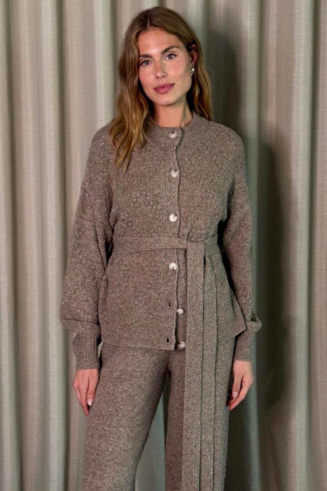Y.A.S - Yasalto Ls Knit Cardigan - 5019897 Fungi