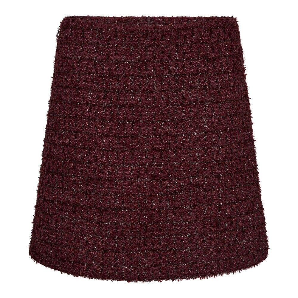 Co´Couture - Peachcc Mini Skirt 34232 - 67 - Plum Nederdele 