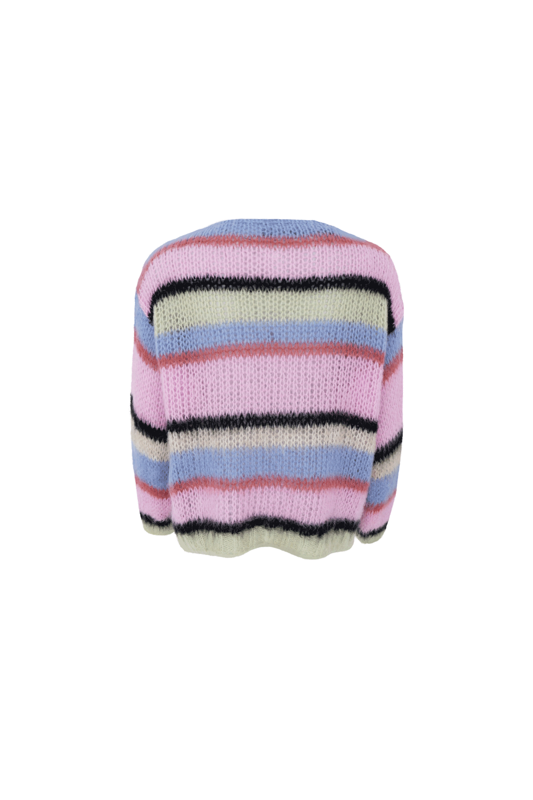 Black Colour - Bcfrey Striped Jumper 1239 - Soft Candy