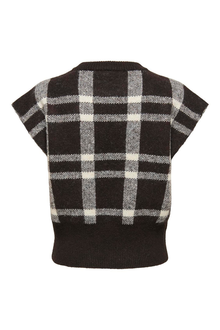 Only - Onlcarla Sl Jq O-Neck Knt - 5152105 Coffee Bean Birch