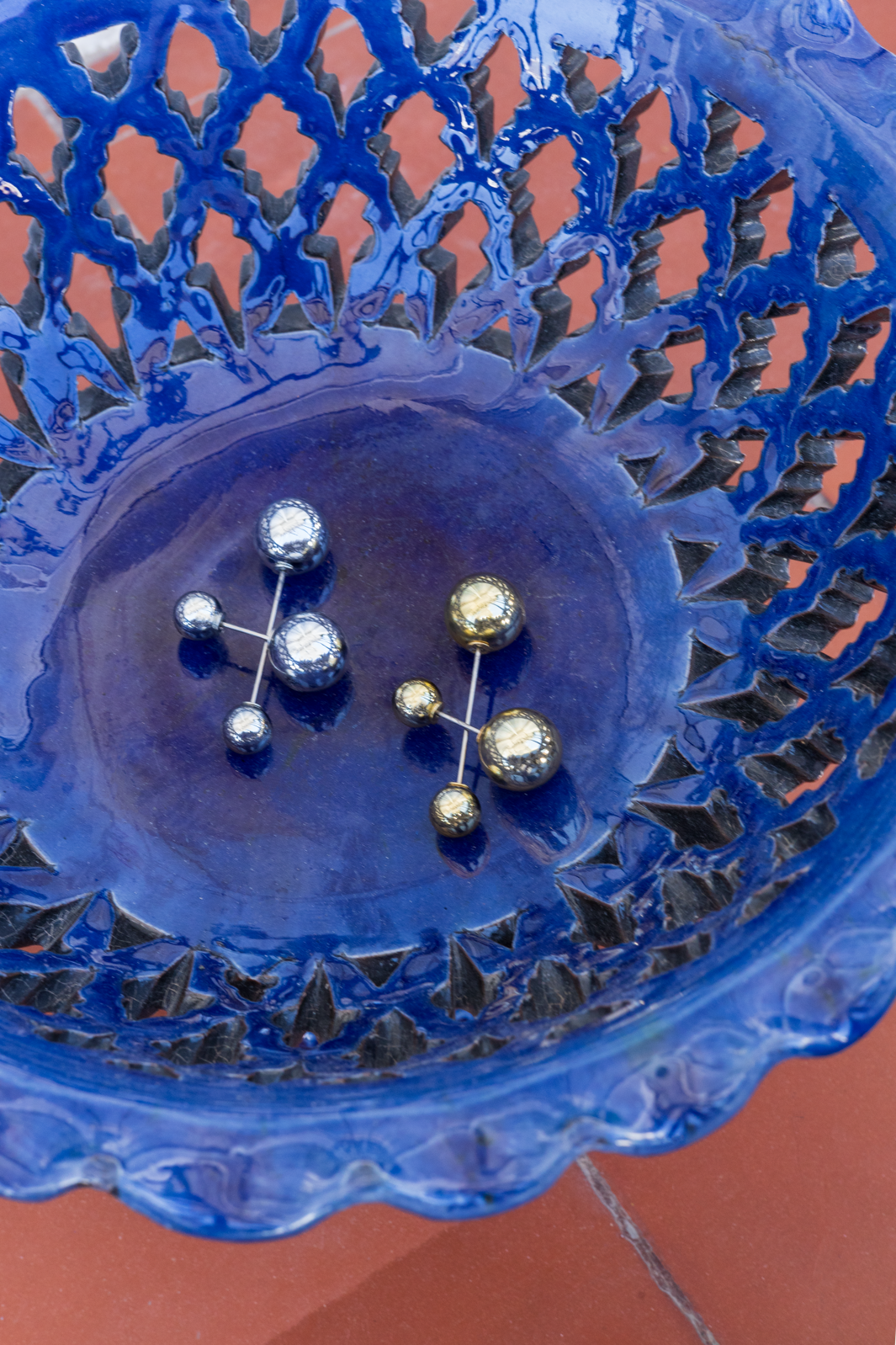 Black Colour - Bcvixen Multipin Long 4541 - Silver Coloured