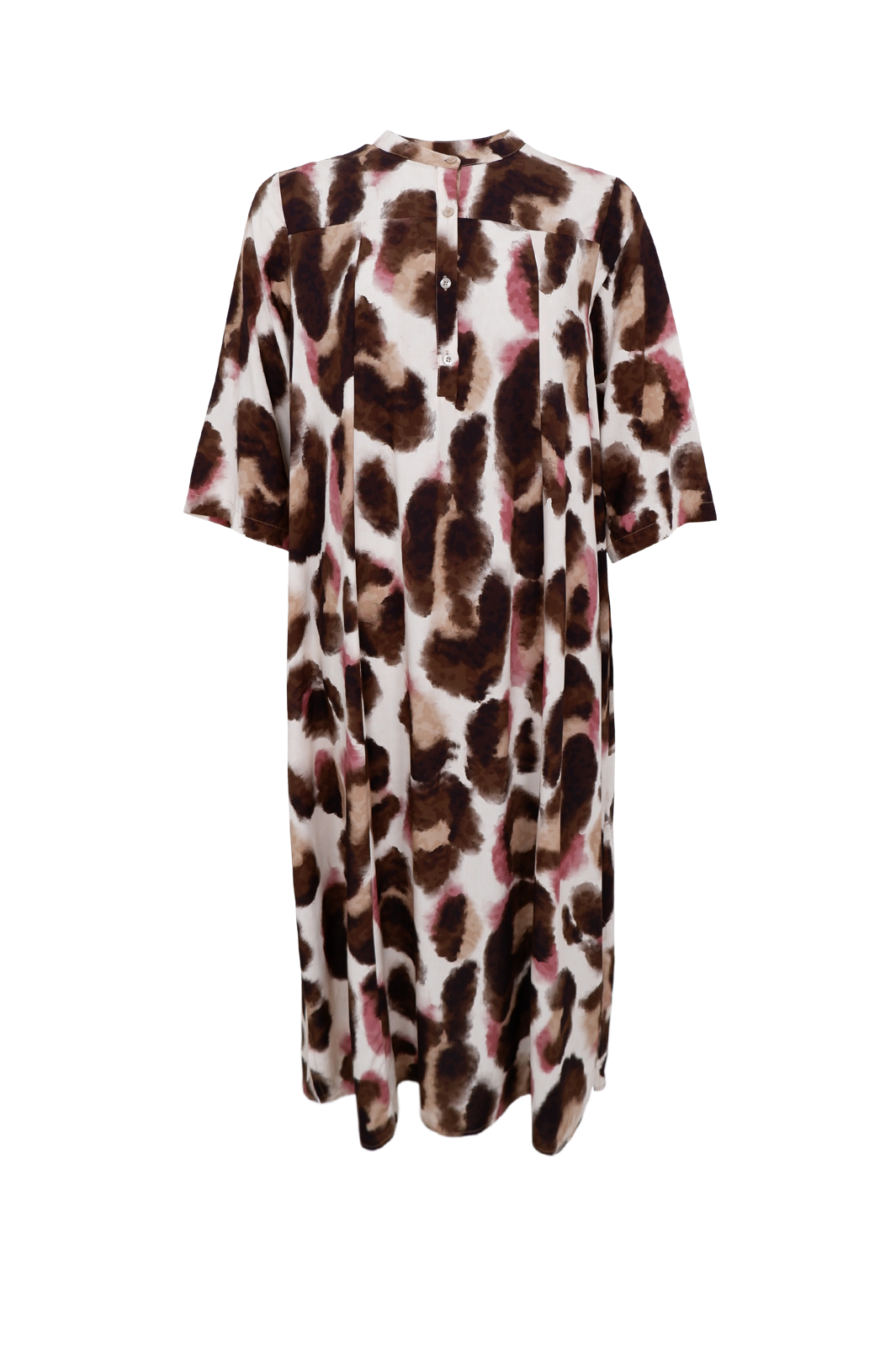 Black Colour - Bckenna Shirt Dress 40927 - Brown Rose