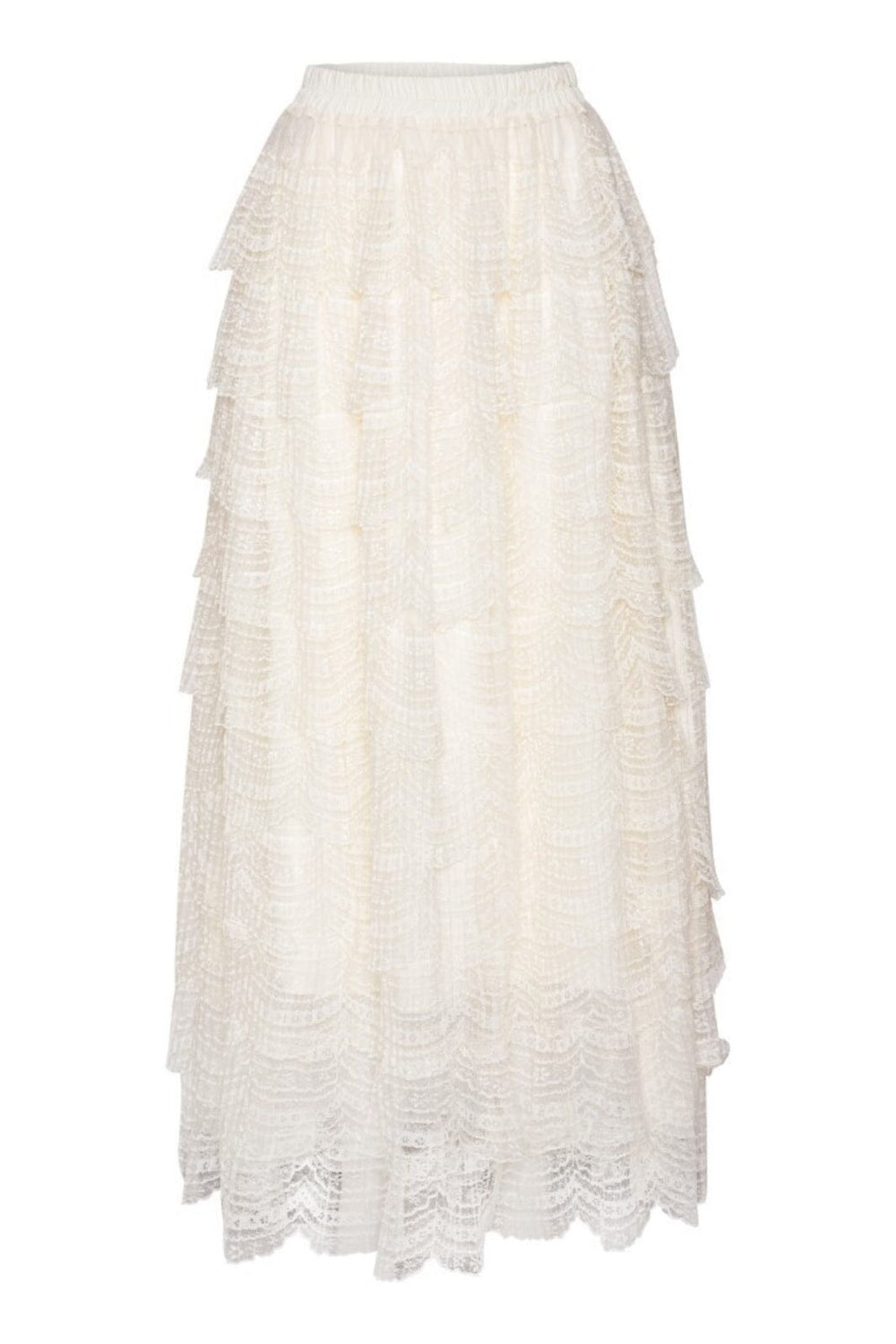 EMM Copenhagen - Tulle Lace Skirt - Vanilla Nederdele 