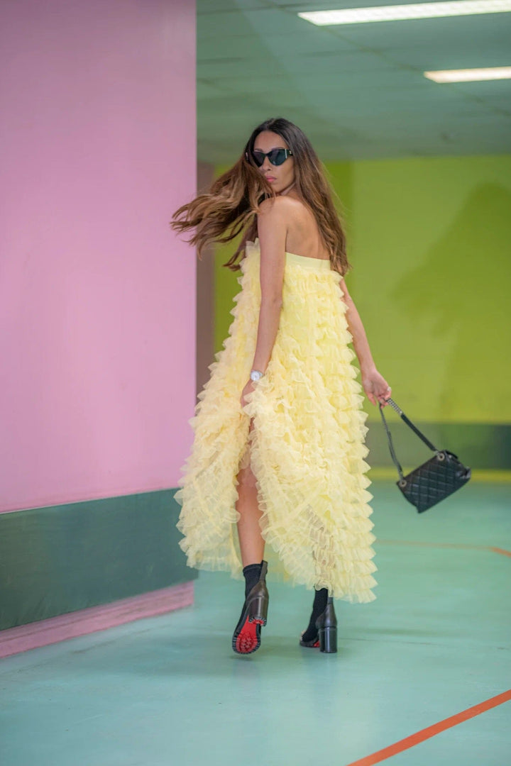 EMM Copenhagen - Tulle Skirt - Yellow Nederdele 