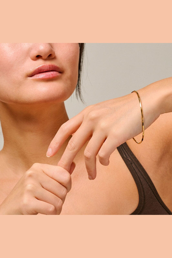 Enamel Copenhagen - Bangle, Organic Arena B158G - 925S/Gp/M