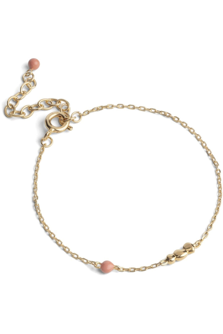 Enamel Copenhagen - Bracelet, Nara B157G - Light Coral