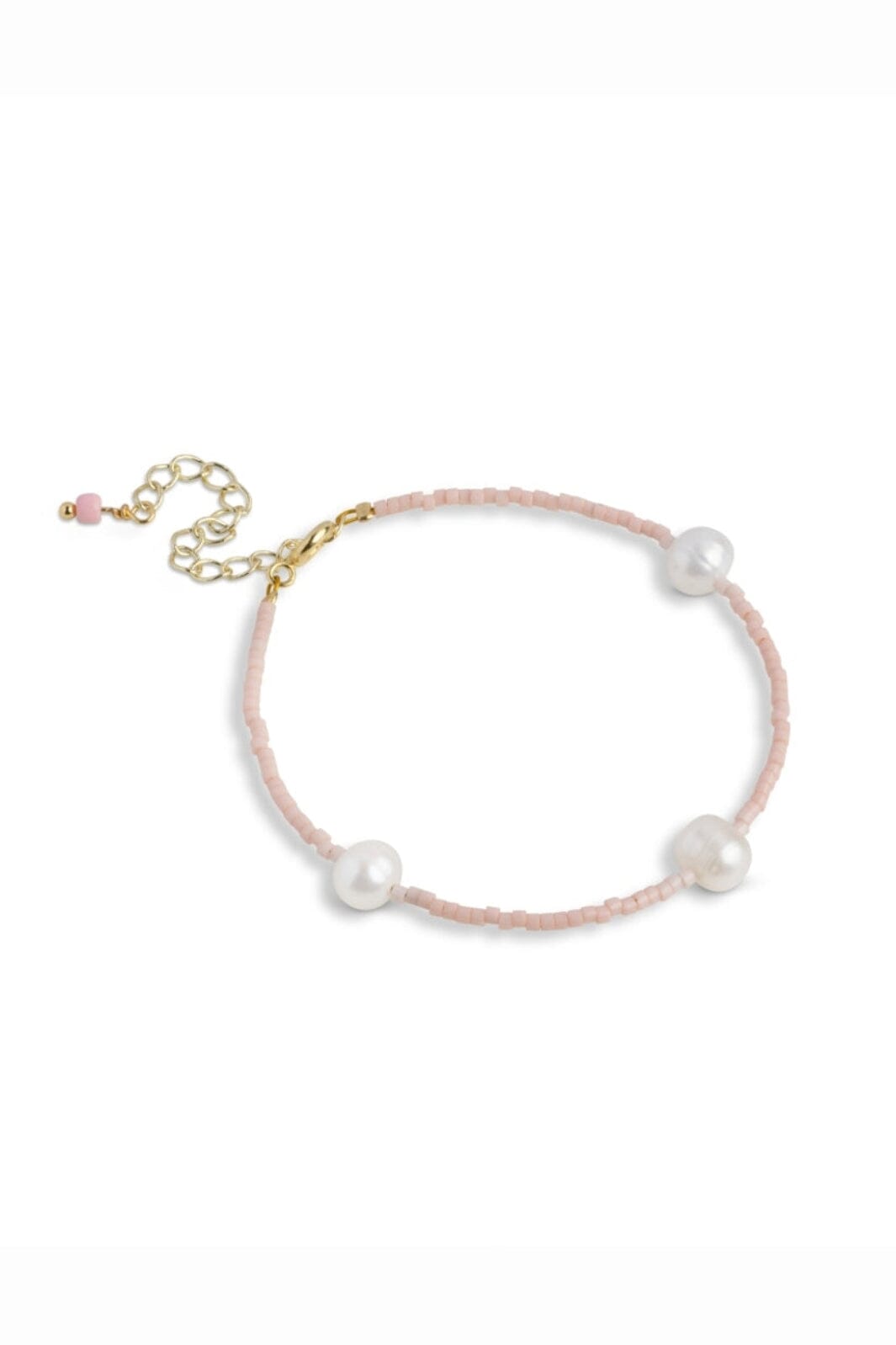 Enamel Copenhagen - Bracelet, Petra B160G - Light Pink