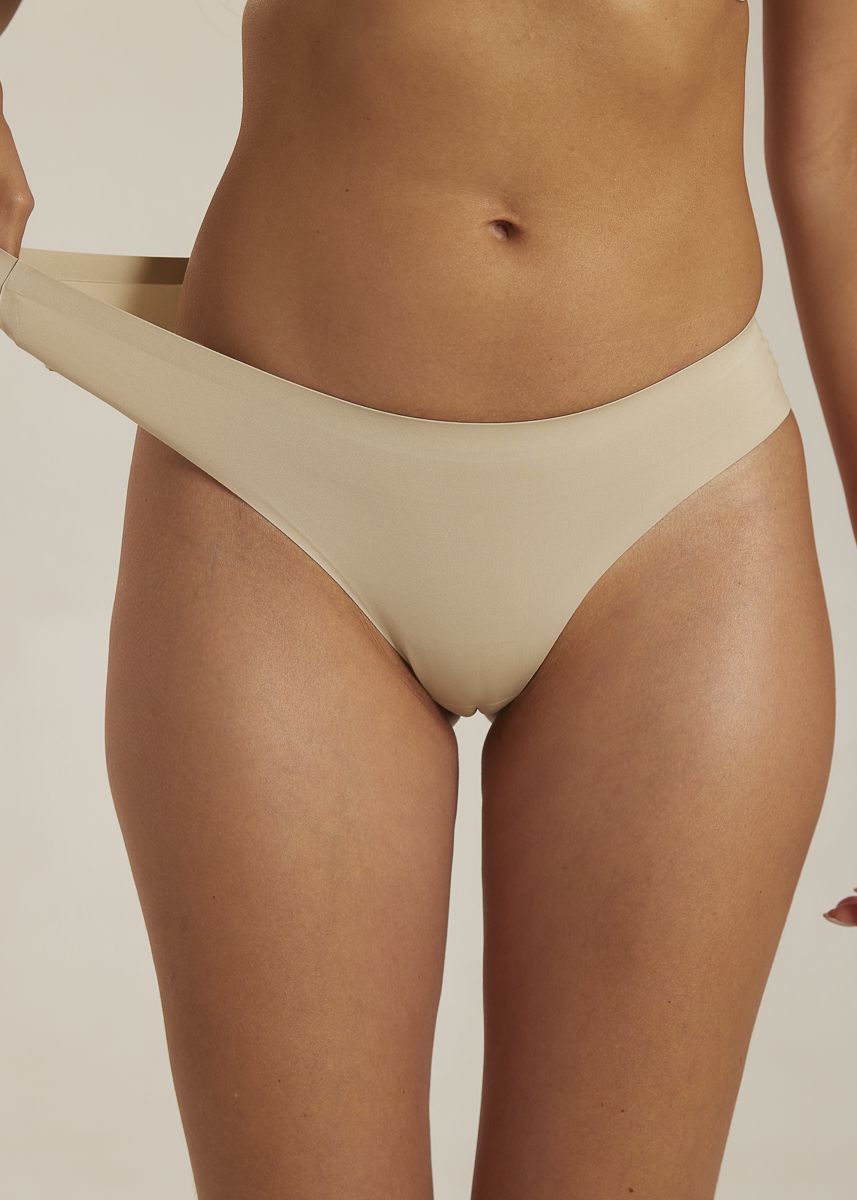 Femifemme - Invisible Soft Brazilian - Sand Trusser 