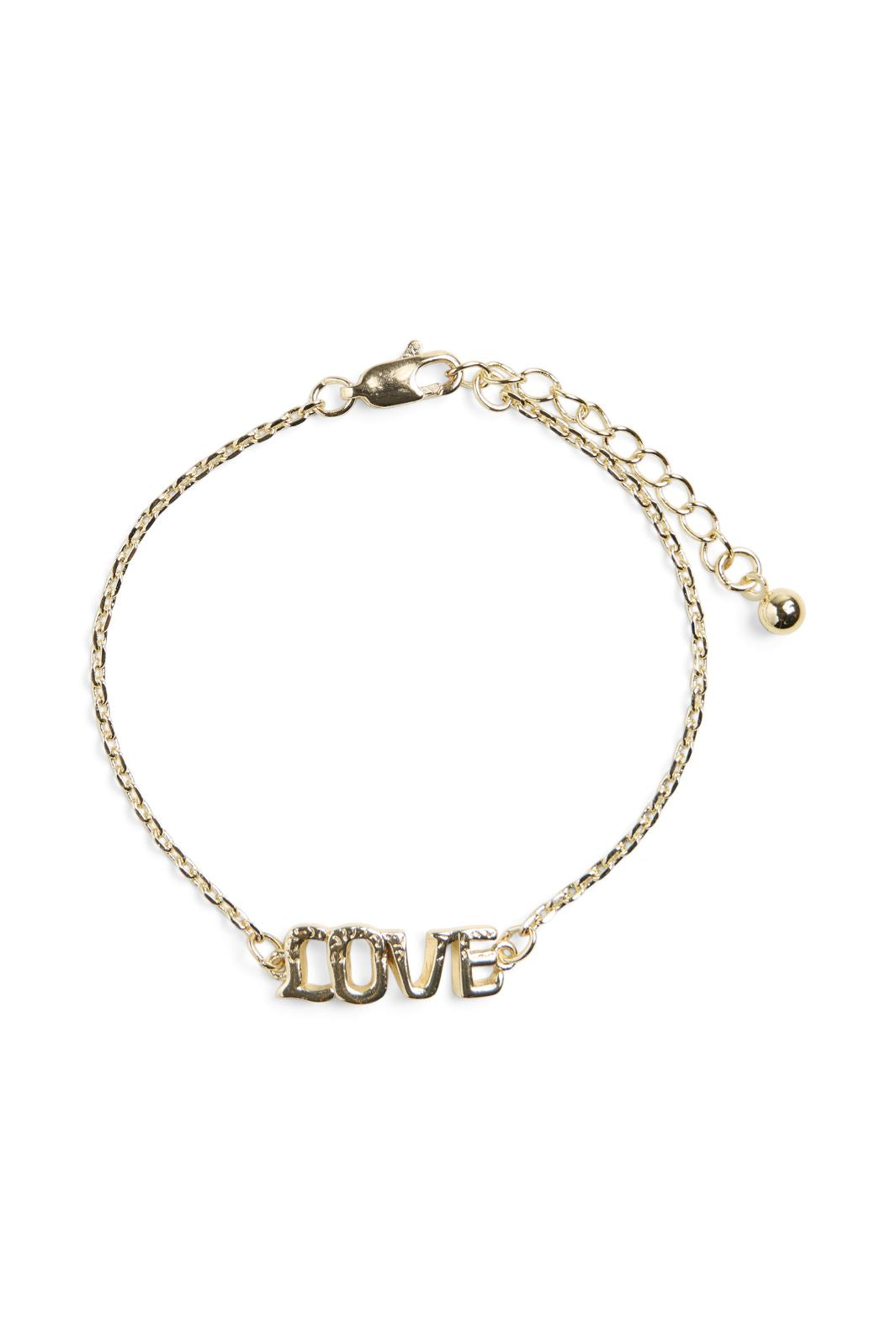 Fine Pieces - Fpbiva Bracelet Plated - 4626061 Gold Colour Love