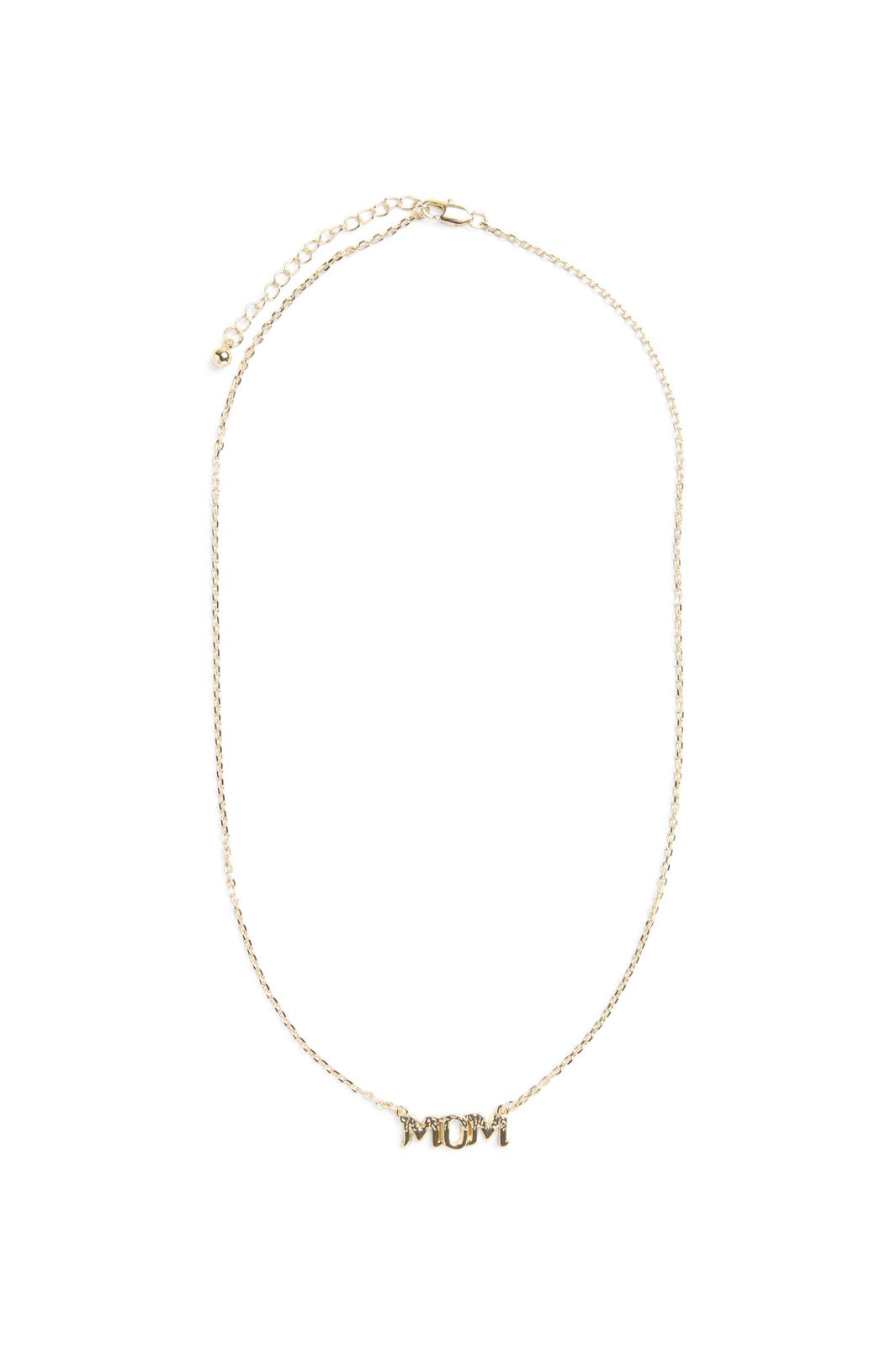 Fine Pieces - Fpbiva Necklace Plated - 4626103 Gold Colour Mom