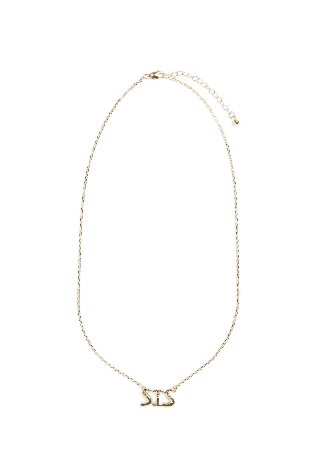 Fine Pieces - Fpbiva Necklace Plated - 4626104 Gold Colour Sis