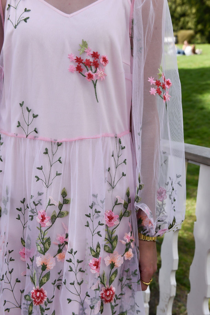 Forudbestilling - A-View - Fuschia Dress AV4614 - 258 - Rose/Pink Kjoler 