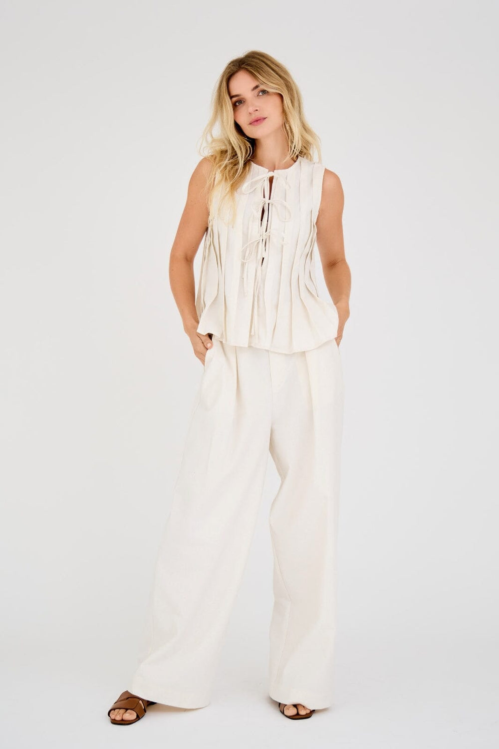 A-View - Lina Pants AV4981 - 004 - Sand