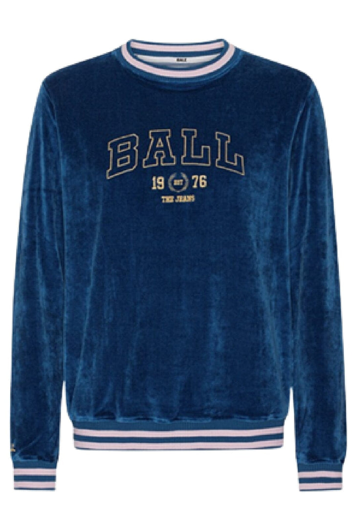 Forudbestilling - Ball - P. Rose Sweatshirt - Navy Sweatshirts 